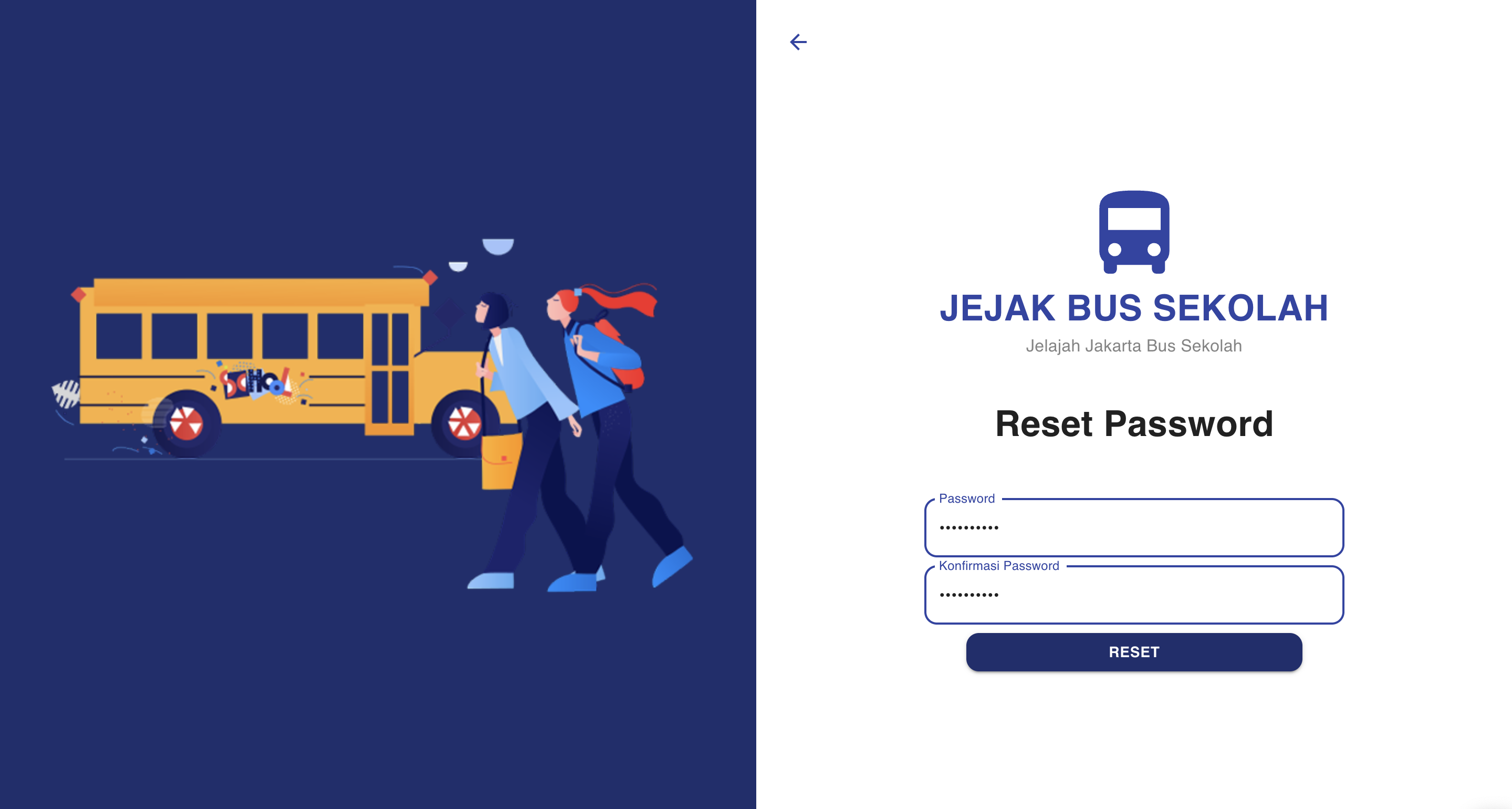 Login dengan Password Baru
