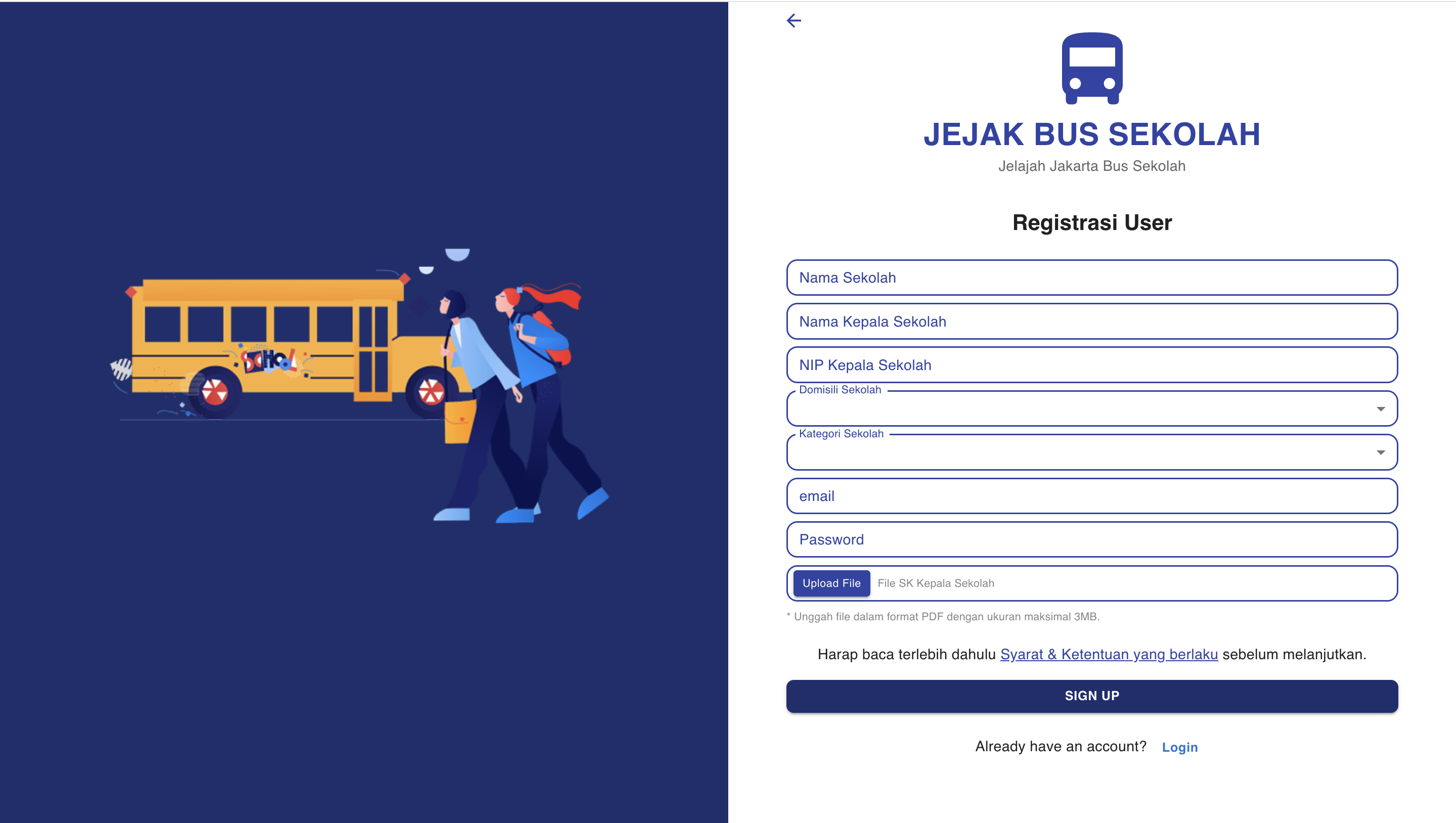 Formulir Pendaftaran